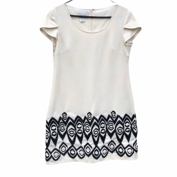 Donna Morgan Dresses & Skirts - Donna Morgan Black-and-White Dress, EUC, 10